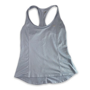 Pony Blue Racerback Athletic Tank Top Shirt Small